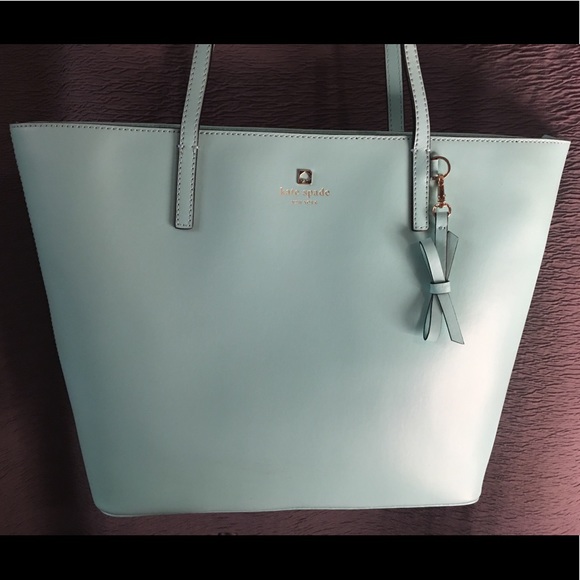 kate spade Handbags - Kate Spade Sawyer Street Maxi Tote in Baby Blue